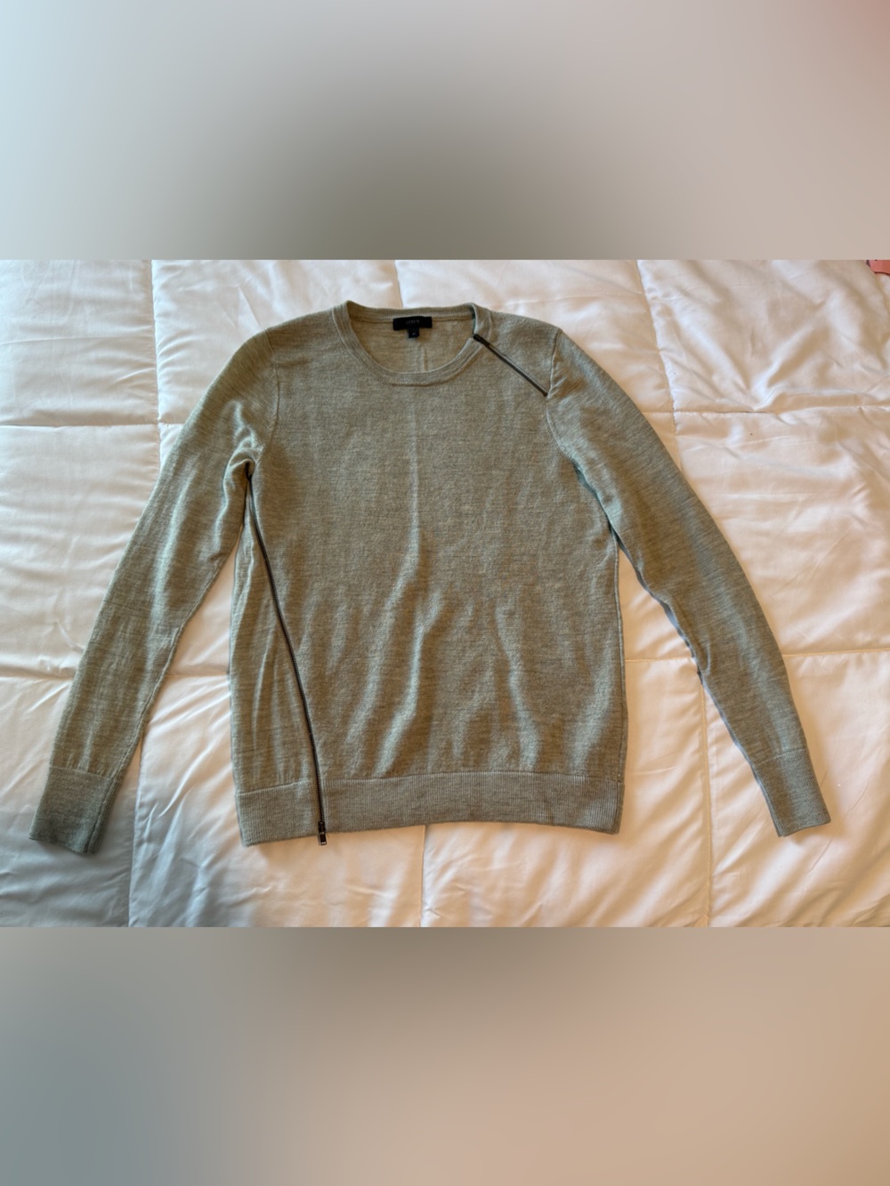 J. Crew Merino Wool Grey Woman’s Sweater